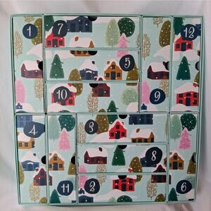 Harry & David Advent Calendar 12 Days Hard Cardboard
